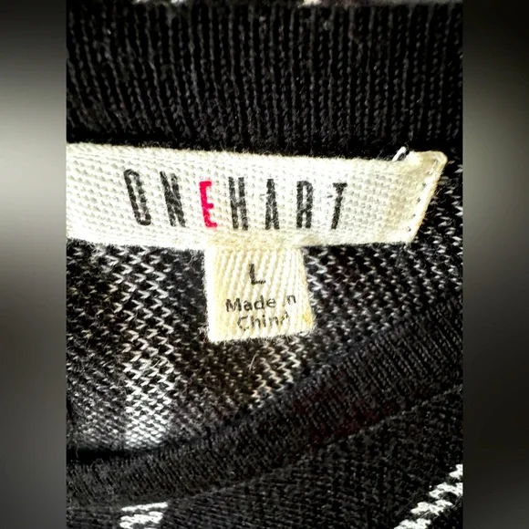 Onehart brand, dress, black, babydoll, Acrylic - Picture 4 of 5